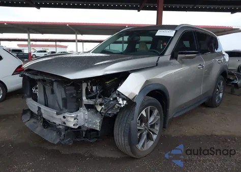 2022 Infiniti Qx60 Luxe из США, поврежденный, VIN 5N1DL1FR3NC333539